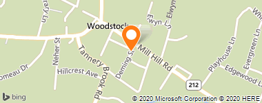 Map of Carmody Don T Attorney in Woodstock, NY
